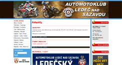 Desktop Screenshot of amk.ledecns.cz